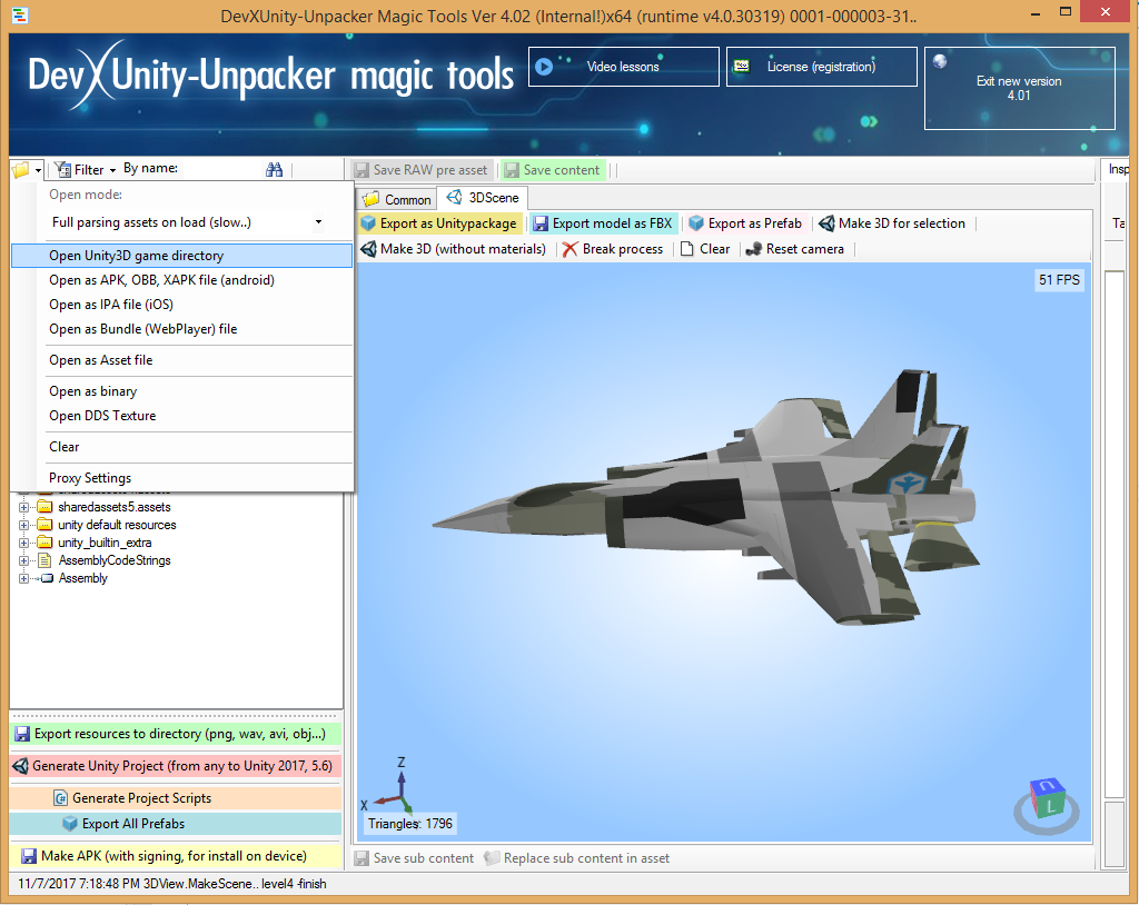 devxunity unpacker magic tools full version